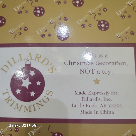 Vintage set of 6 Red ornaments - Picture 4 of 4